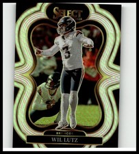 2025 Panini Select #312 Wil Lutz Silver Prizm