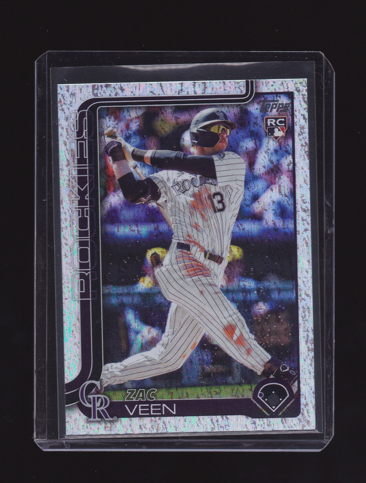 2025 Topps Update Zac Veen RC Holo Foil #US286