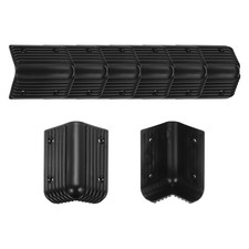 8 Pcs Speaker Cabinet Corners Protector 40x40x79mm Plastic Guard Wrap Angle