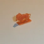 Matchbox Lesney 57f Wildlife Truck Orange Plastic Lion