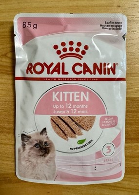 48 Beutel x 85g Nassfutter Royal Canin Kitten Mousse bis zum 12. Monat