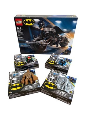 LEGO 76273 Batman Construction Figure and the Bat-Pod Bike +4 DC