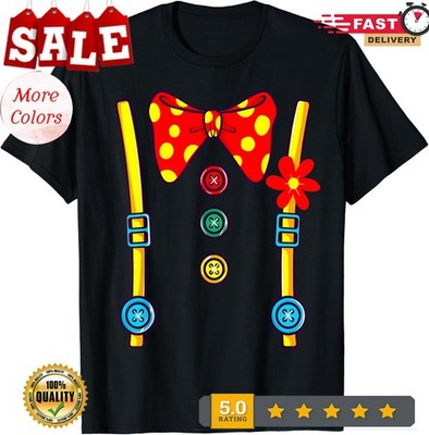 Clown Custome for Circus Theme Funny Design Unisex T-Shirt