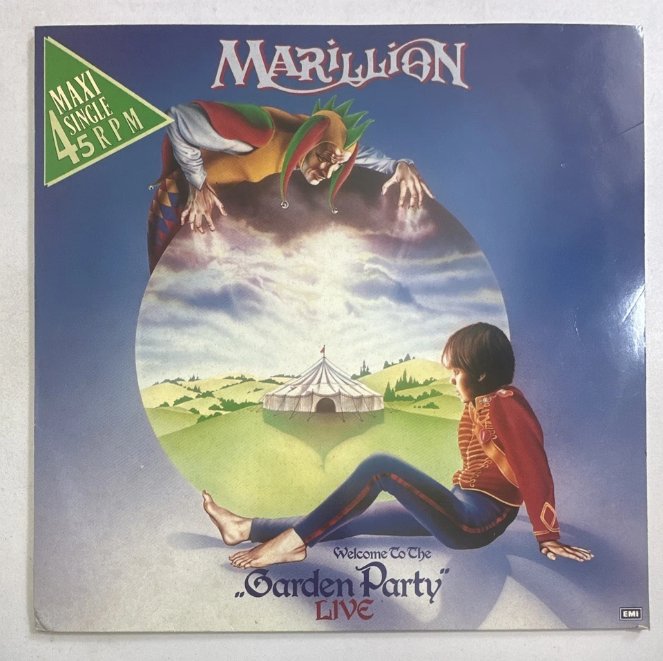 Marillion ~ Welcome To The Garden Party Live 12" Single Vinyl Record Germany VG+ - Image 2 of 4