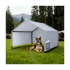 3 in 1 Extra Large Dog Canopy Outside,All-Season Outdoor Dog Shade XL with Ro...