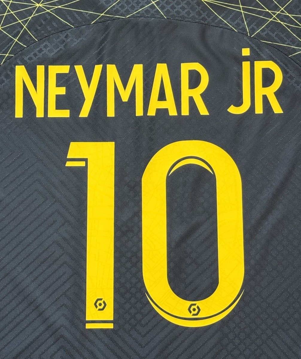 2022/23 PSG Authentic Fourth Jersey #10 Neymar Jr Medium Jordan