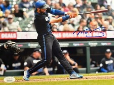 Matt Vierling Signed 8x10 Detroit Tigers City Connect Jersey Photo JSA Certified