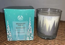 NEW!  The Body Shop Limited Edition Enchanted Forest Scented Candle - 7 oz