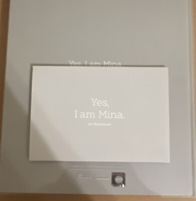 Yes I am mina photobook (grey ver.) | eBay