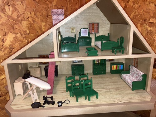 Familias Sylvanian 1985 vintage, casa, muebles, 4 conejos, ropa, electrodomésticos - Imagen 13 de 15