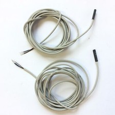 Lot of 2 SMC D-F9PW Solid State Auto Switches, 5-24VDC, PNP, 3-Wire Flying Leads