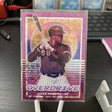 2021 Panini Chronicles - Overdrive Blue Velocity #15 Luis Robert