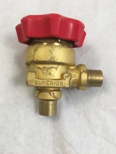 Superior Tuffy Angle Valve 115-8S 1/2” ODS Solder Ends HVACR Systems