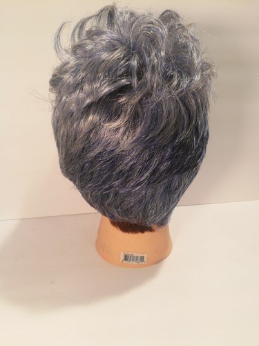 Motown Tress Kanekalon Womens Ladies Wig Japanese Origin Hair Piece Blue White - Picture 5 of 16