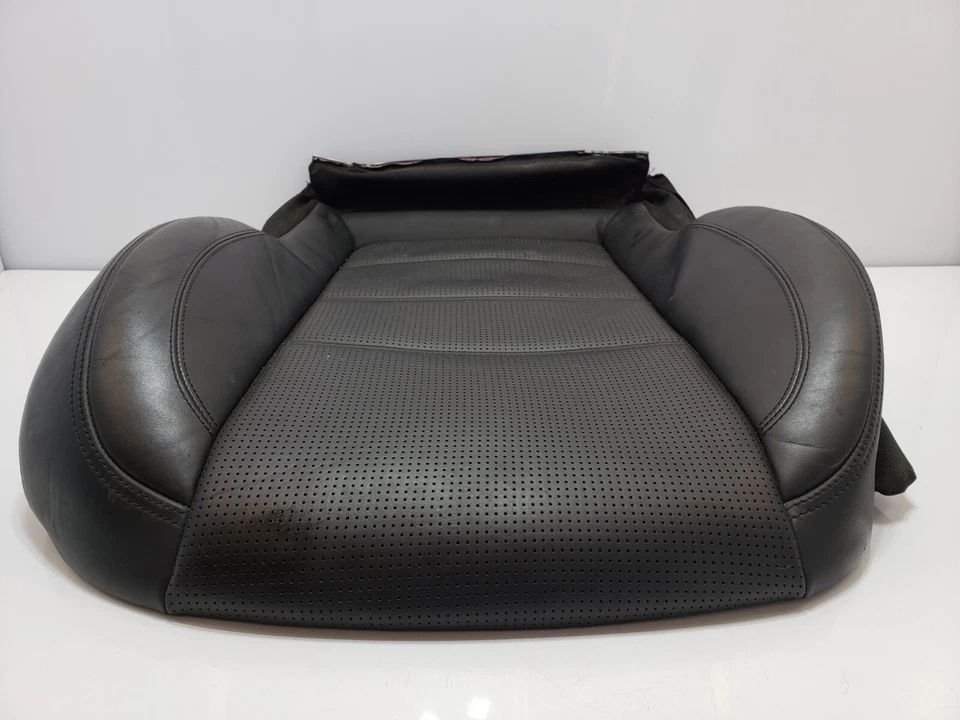 ✅08-14 OEM Mercedes C216 CL63 AMG assento inferior dianteiro direito couro - Imagem 4 de 4