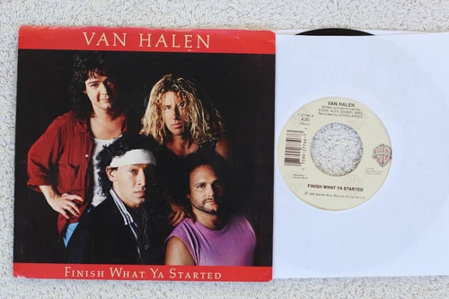 Van Halen  - Finish What Ya Started -  US Picture Sleeve PS 7"