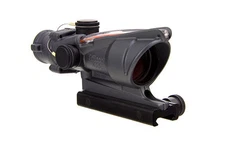 Trijicon TA31-D-100308 4x32 ACOG Dual Illuminated Red Chevron .223 Sniper Gray
