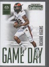 RASHER HIGGINS  2016 PANINI CONTENDERS DRAFT GAME DAY ROOKIE CARD #19
