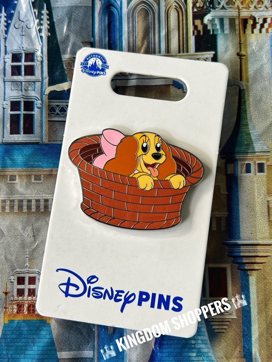 2024 Disney Parks Lady & The Tramp Baby Lady In Basket OE Pin | eBay