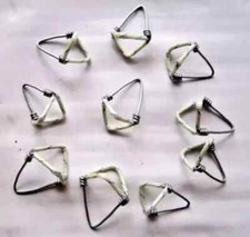 New 6 Pcs Single Wire Iron Mizrab/ Mijrab Sitar Musical Instrument Veena