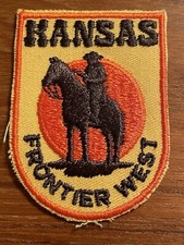 Vintage Kansas – Frontier West Souvenir Patch/Badge