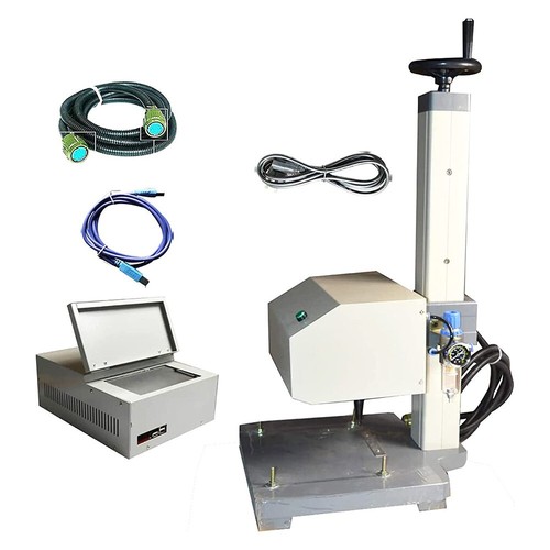 Metal Marking Machine 7in Pneumatic Dot Peen Marking Machine + Rotary Attachment - Picture 3 of 13
