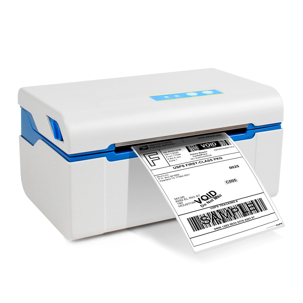 How to print shipping label on ebay