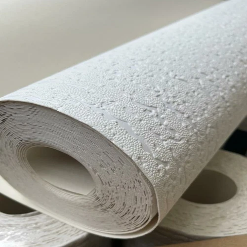 Anaglypta Thick Textured White Paintable Vinyl Durable Heavy Duty Wallpaper