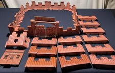 Vintage MPC Fess Parker Daniel Boone Fort Boone Playset Frontier Attack