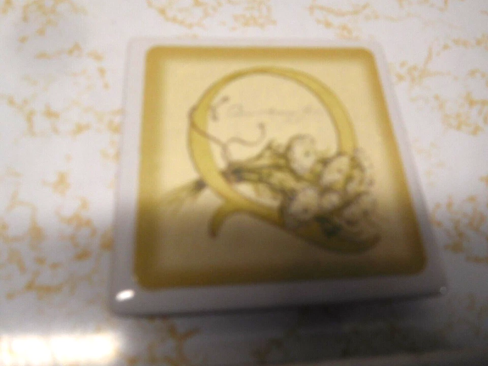 2 Ceramic "FRIENDS" Tiles Magnetic Decoration for Refrigerator or Anywhere - Image 2 of 4