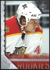 2005/06 Upper Deck Hockey GREG JACINA 