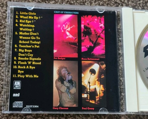 EXTREME - DEBUT CD ALBUM - JAPAN RELEASE (1989) - A&M - D22Y3364 - HARD TO FIND - Picture 6 of 9