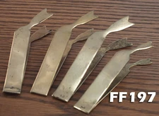 Stone Fly Wing Burner  Brass Set of 4 Burners - FF197