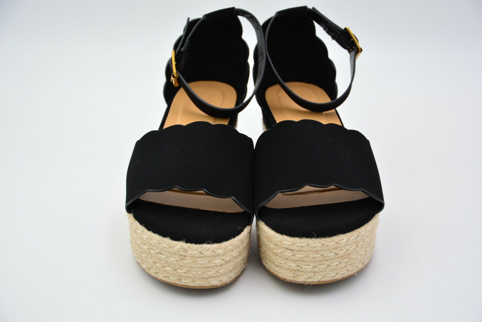 bamboo scalloped espadrilles