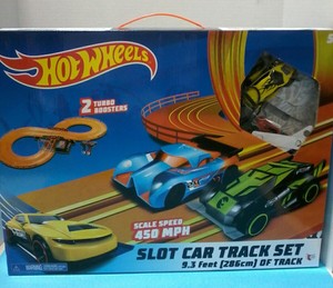 hot wheels slot car track set 15.4 feet