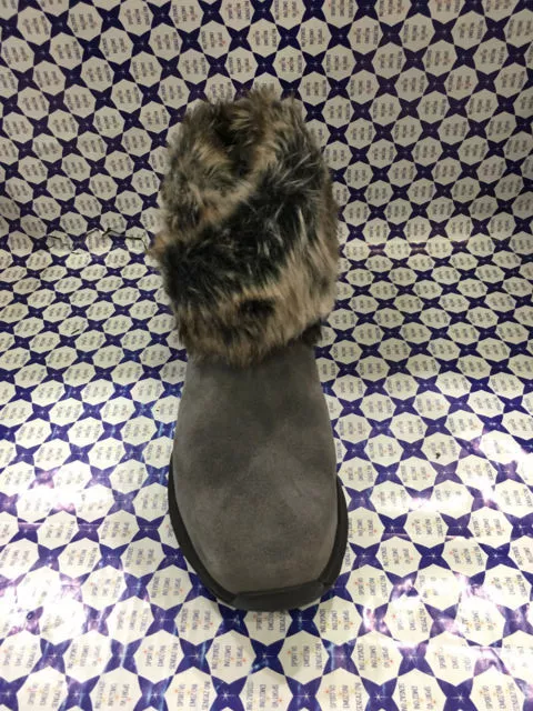 Scarpe MBT Donna SCONTATE Nafaika Lth Pelliccia Antracite