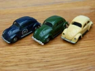 3 toys Volkswagen ladybug VW 1/87 praline