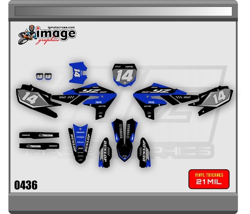 Yamaha YZ 450f 2018-2022 yz250f 19-2022 yz450fx 2019-22 graphics Custom Graphics - Bild 2 von 2