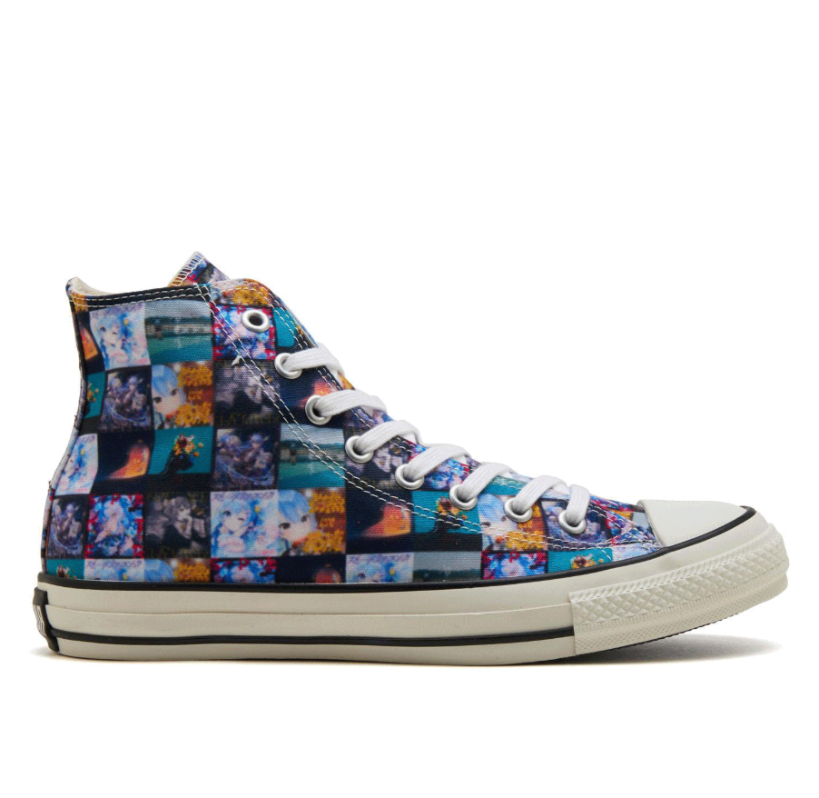 Converse x Hoshimachi Suisei ALL STAR HI US 4 (23cm) Limited Converse x Hoshimachi Suisei ALL STAR HI US 4 (23cm) Limited