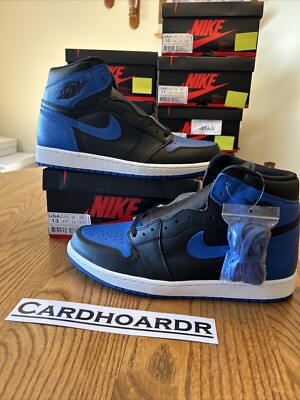 Retro Jordan Royal 1 2017 Size 13 Jordan Retro 1 (I) Royal; Size 13. 2017 Release BRAND NEW/DS  main image 3