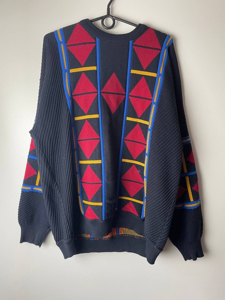 Crazy Enzio Emilio 90s vintage Sweaters size XXL | eBay