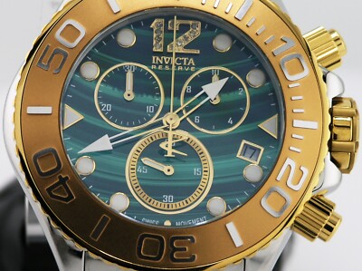 NEW INVICTA RESERVE 45373 GRAND DIVER SWISS CHRONOGRAPH WATCH