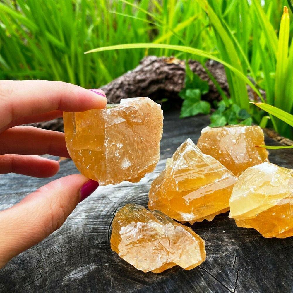 Natural Citrine Rough Stone . 30g. HEALING CRYSTAL SALE calcite FAST  U1S1
