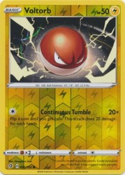 Voltorb 056/192 Reverse Holo Rebel Clash