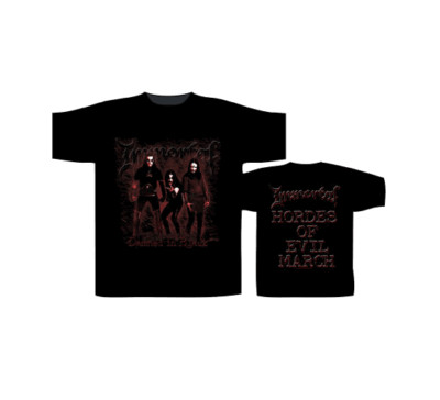 Immortal - Damned In Black Band T-Shirt - Official Merch
