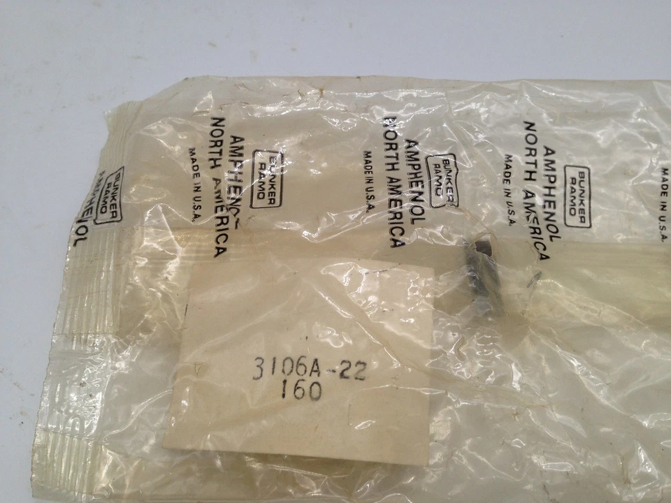 AMPHENOL 97-3106A-22 CIRCULAR CONNECTOR, SIZE 22 - Image 3 of 4