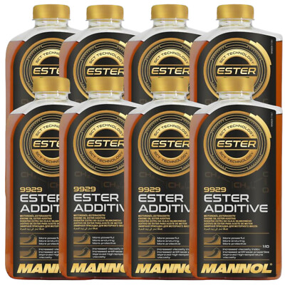 8x1 Liter Motorschutz Verschleißschutz Ester Additiv 9929 MANNOL Motoröl Zusatz