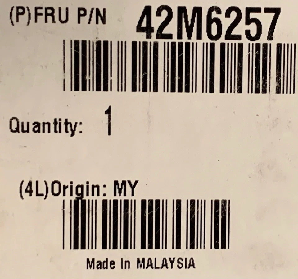 IBM 4800 POS SWITCH/LED CARD W/JACK PN 42M5849 - Image 2 of 4