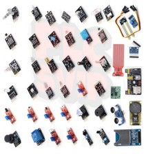 NEW 45 in 1 Sensors Modules Starter Kit For arduino X89