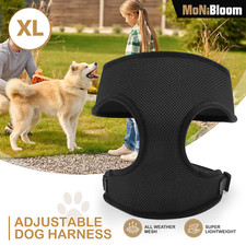 Adjustable Pet Dog Puppy Harness Comfortable Soft Air Mesh Chest Strap w/D-rings
